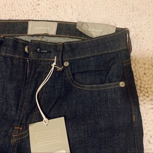 NWT Everlane Mid-Rise Skinny Denim, size 26